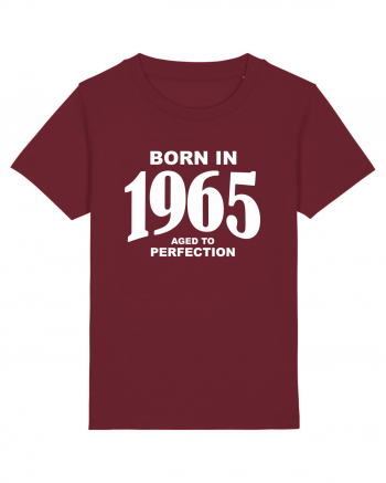 BORN IN 1965 Burgundy