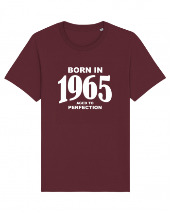 BORN IN 1965 Burgundy