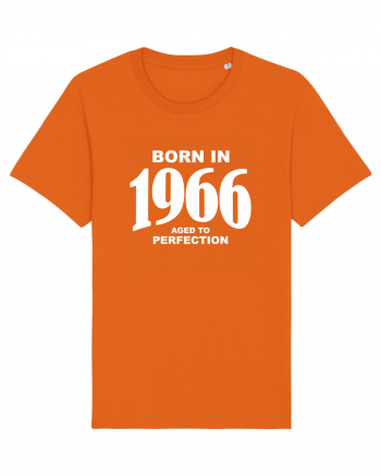 BORN IN 1966 Bright Orange