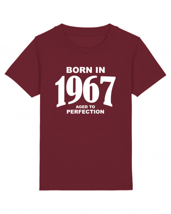 BORN IN 1967 Burgundy