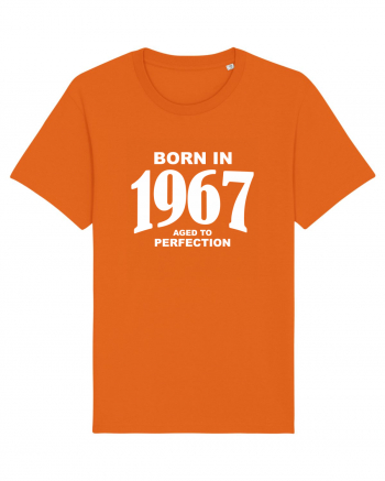 BORN IN 1967 Bright Orange