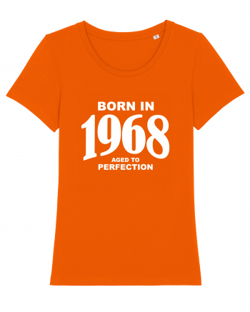 BORN IN 1968 Bright Orange