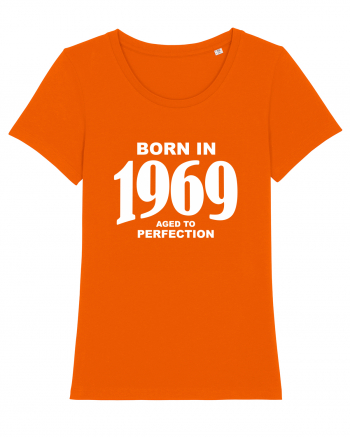 BORN IN 1969 Bright Orange