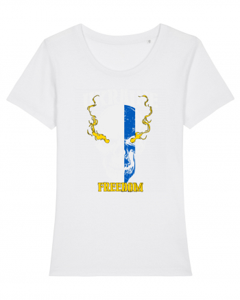 Ukraine Freedom White