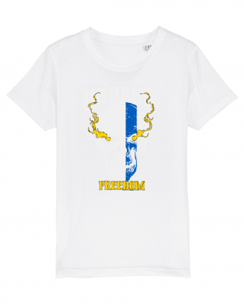 Ukraine Freedom White