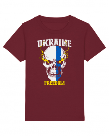 Ukraine Freedom Burgundy