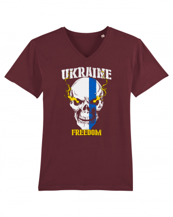 Ukraine Freedom Burgundy
