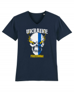 Ukraine Freedom Tricou mânecă scurtă guler V Bărbat Presenter