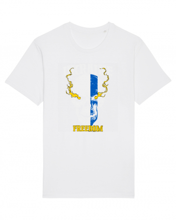 Ukraine Freedom White