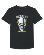 Ukraine Freedom Tricou mânecă scurtă guler larg Bărbat Skater