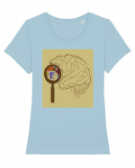 Our Brain - Creierul nostru.. Tricou mânecă scurtă guler larg fitted Damă Expresser