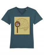 Our Brain - Creierul nostru.. Tricou mânecă scurtă guler V Bărbat Presenter