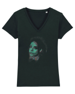 Clown girl Tricou mânecă scurtă guler V Damă Evoker