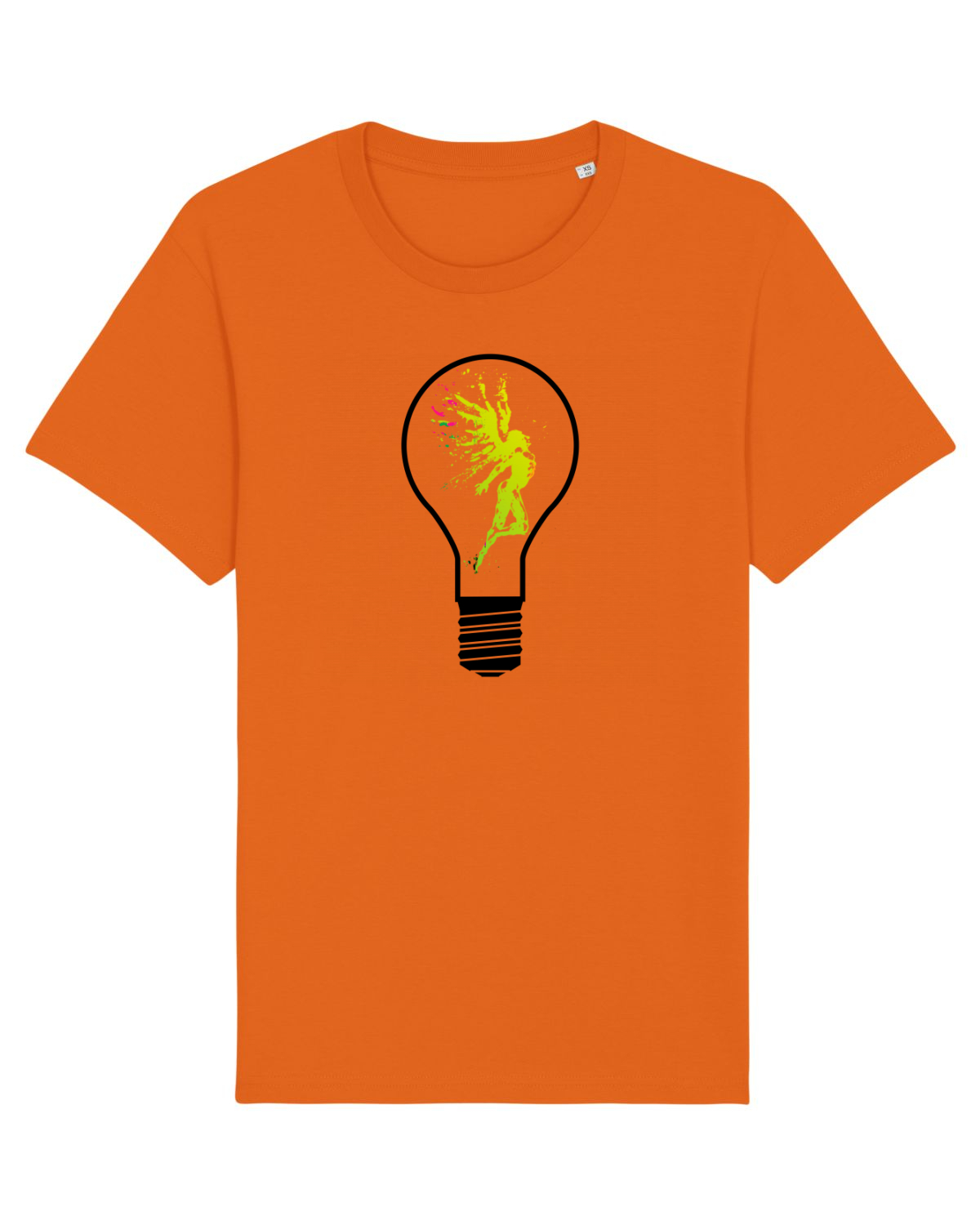 Tricou mânecă scurtă Unisex Rocker Bright Orange