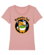 Ramantic Cat Tricou mânecă scurtă guler larg fitted Damă Expresser