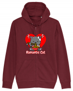 Ramantic Cat Hanorac cu fermoar Unisex Connector