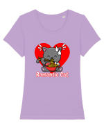 Ramantic Cat Tricou mânecă scurtă guler larg fitted Damă Expresser