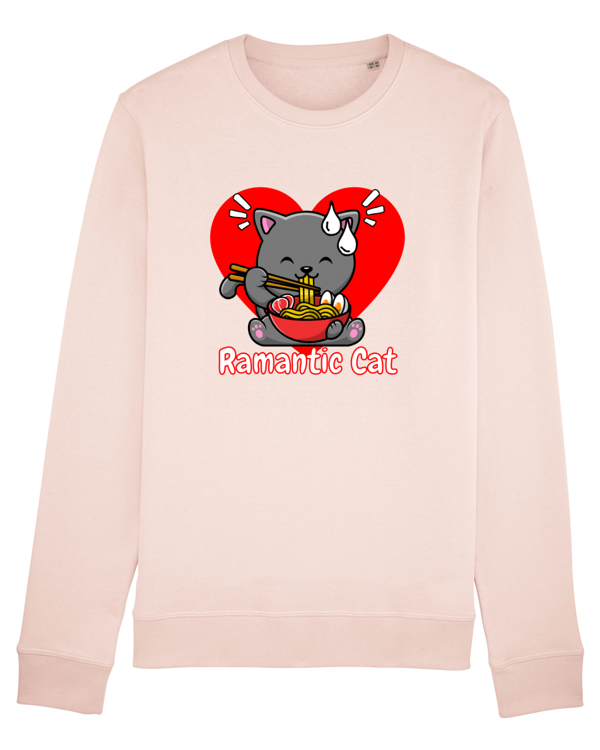 Bluză mânecă lungă Unisex Rise Candy Pink