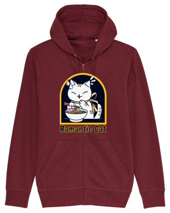 Rmantic Cat Burgundy