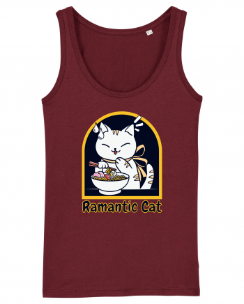 Rmantic Cat Burgundy