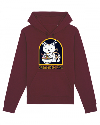 Rmantic Cat Burgundy