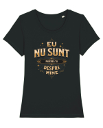 Eu nu sunt părerea ta despre mine v2 Tricou mânecă scurtă guler larg fitted Damă Expresser