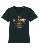 Eu nu sunt părerea ta despre mine v2 Tricou mânecă scurtă guler V Bărbat Presenter