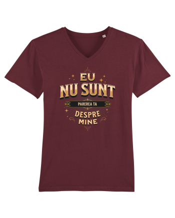 Eu nu sunt părerea ta despre mine v2 Burgundy