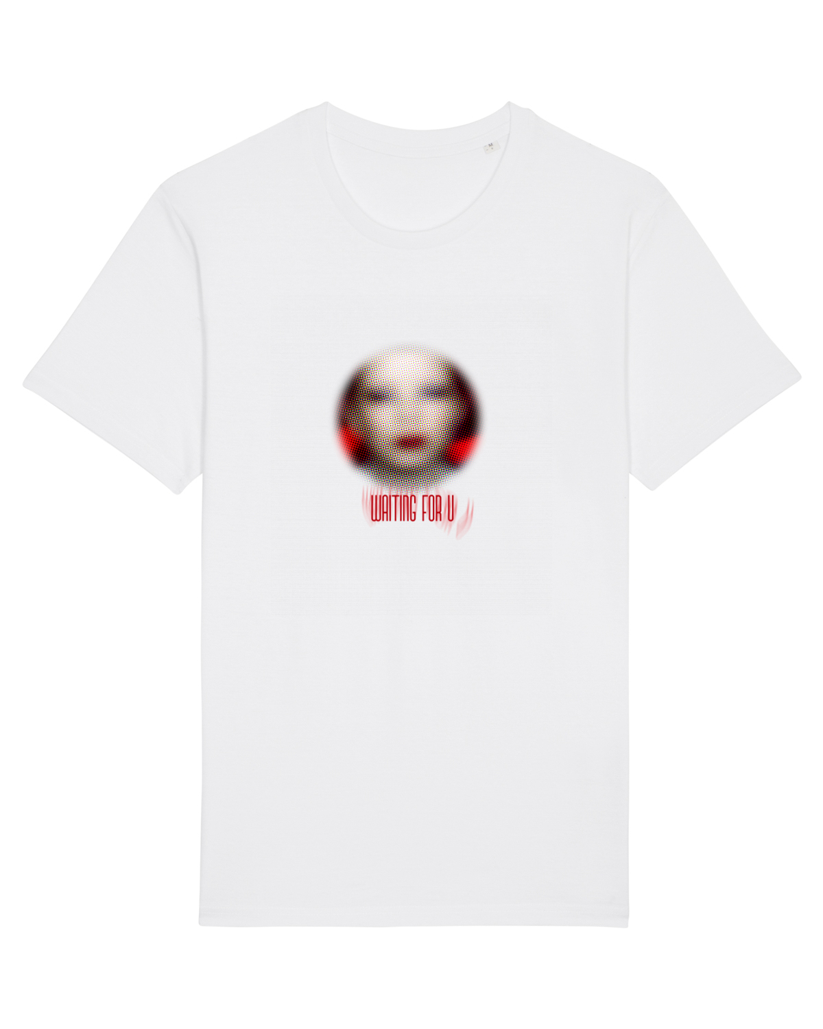 Tricou mânecă scurtă Unisex Rocker White
