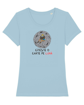 O carte pe lună Sky Blue