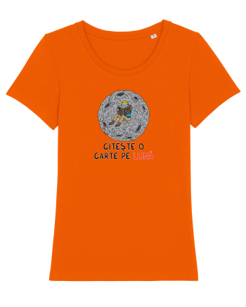 O carte pe lună Bright Orange