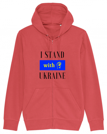 I stand with Unkraine Carmine Red