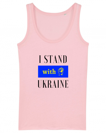 I stand with Unkraine Cotton Pink