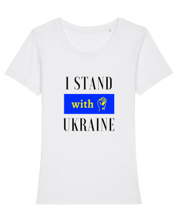 I stand with Unkraine White