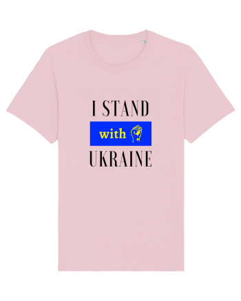 I stand with Unkraine Cotton Pink