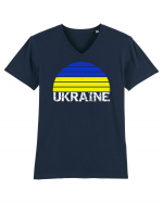 Ukraine Tricou mânecă scurtă guler V Bărbat Presenter