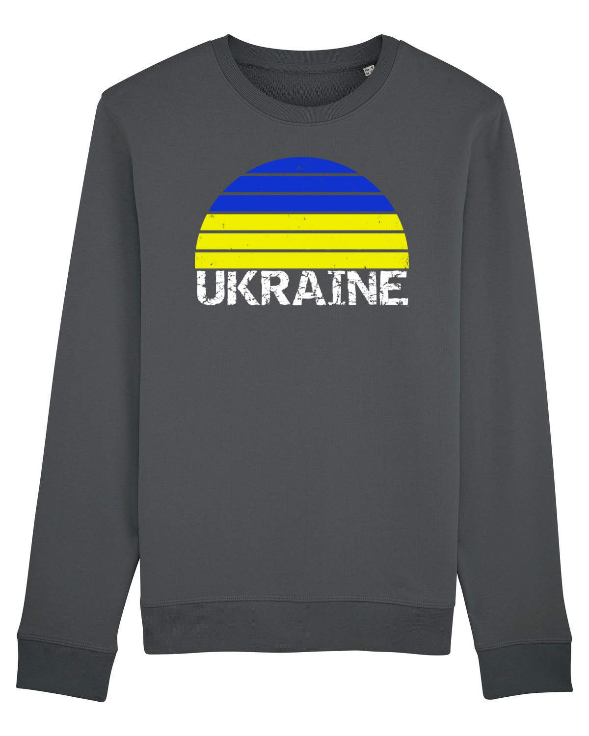Bluză mânecă lungă Unisex Rise Anthracite