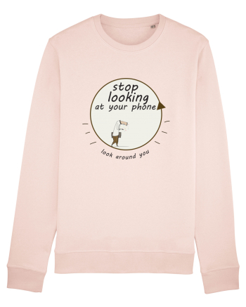 Stop Looking at Your Phone ! Candy Pink