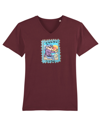 Tricou de Vama 2 Burgundy