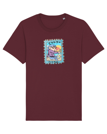 Tricou de Vama 2 Burgundy