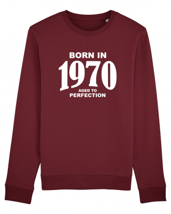 BORN IN 1970 Burgundy