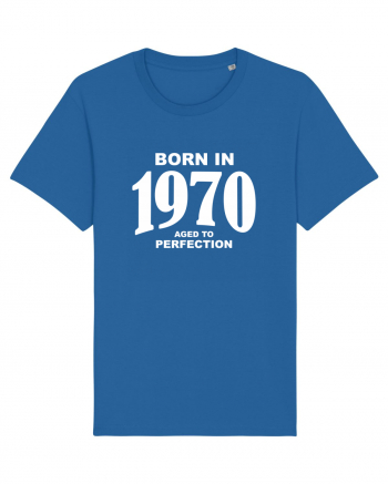 BORN IN 1970 Royal Blue