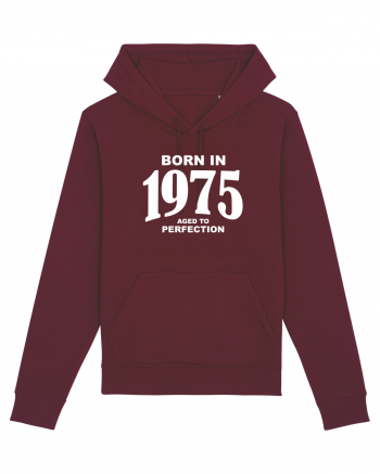 BORN IN 1975 Burgundy