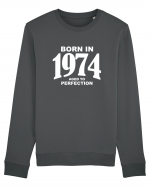 BORN IN 1974 Bluză mânecă lungă Unisex Rise