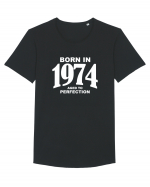 BORN IN 1974 Tricou mânecă scurtă guler larg Bărbat Skater