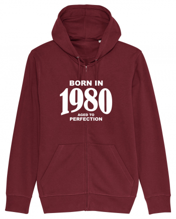 BORN IN 1980 Burgundy