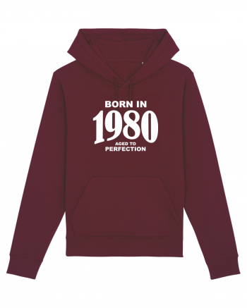 BORN IN 1980 Burgundy