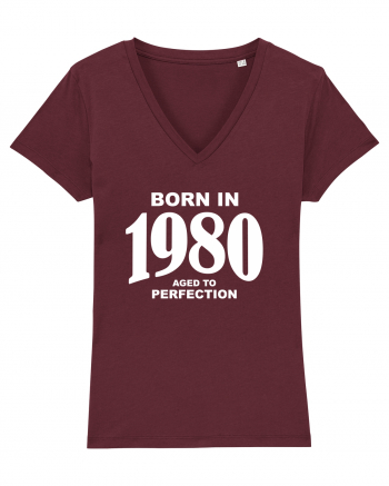 BORN IN 1980 Burgundy