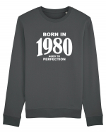 BORN IN 1980 Bluză mânecă lungă Unisex Rise