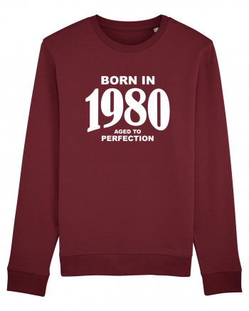 BORN IN 1980 Burgundy